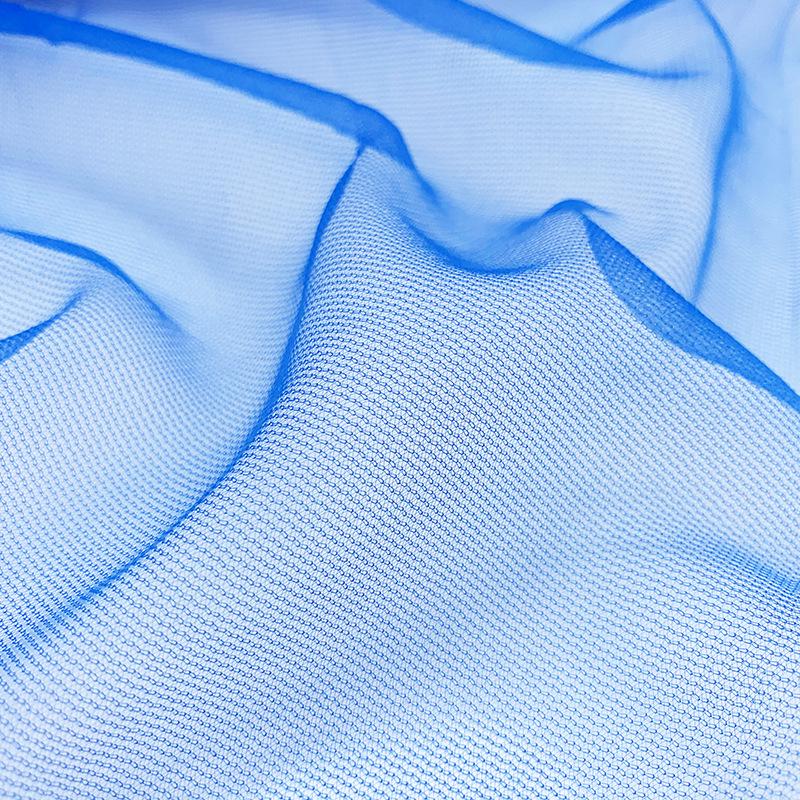 20D Plain Weave Tutu Yarn Fluffy Skirt Wedding Dress, Soft Mesh Fabric, Elastic Mosquito Net Cloth, Warp Knit Mesh Skirt.