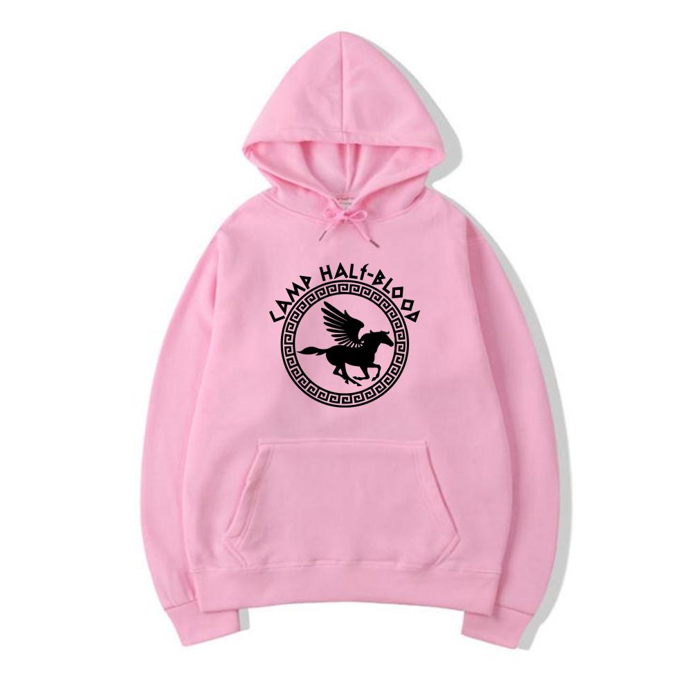Camp Half Blood Hoodies Höstträningsläger Spel Huvtröja Unisex Grafiska Huvtröjor Kvinnor Pullover Halloween Magisk Gåva