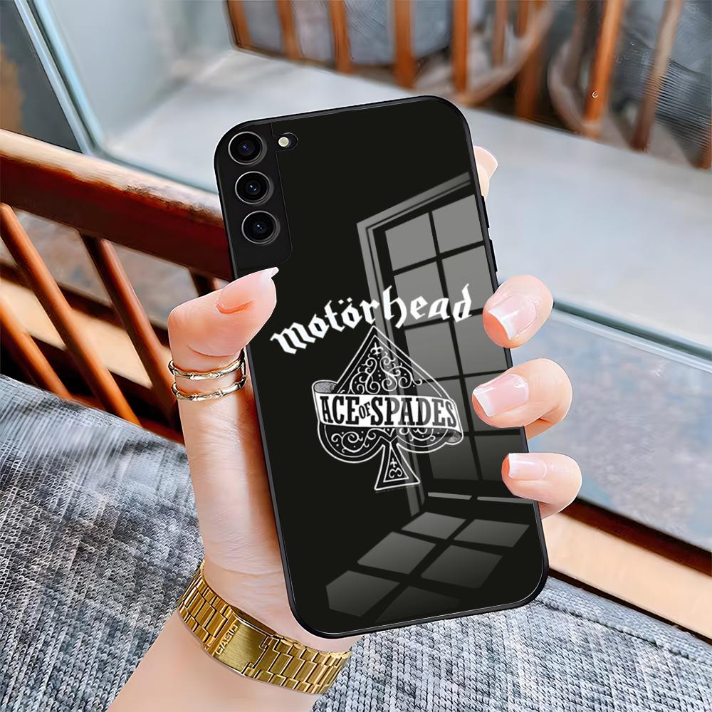 M-Motorhead Band Phone Case For Samsung S26 S25 Plus S20 S20 Plus S22 Ultra S23 FE S21 Plus S21 Ultra Glass Cover