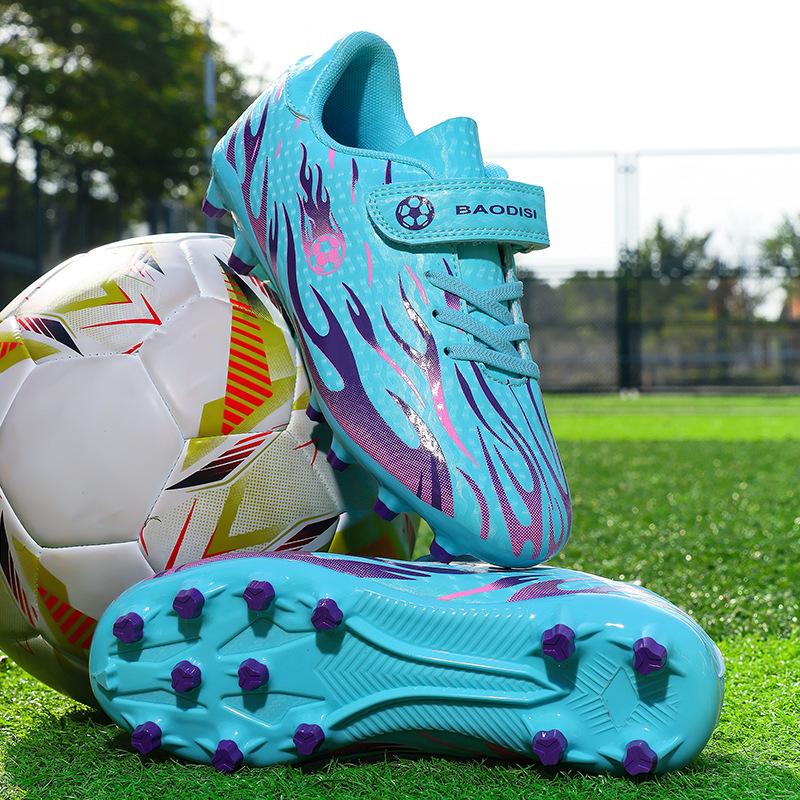 Boys and Girls Sports Shoes Non-slip and Wear-resistant Youth Student Football Shoes