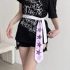 Casual Y2K Star Tie Fashionable Y2K Retro Pentagram Tie Sweet Hand Tied Multi-Functional Belt Necktie Suit Accessories