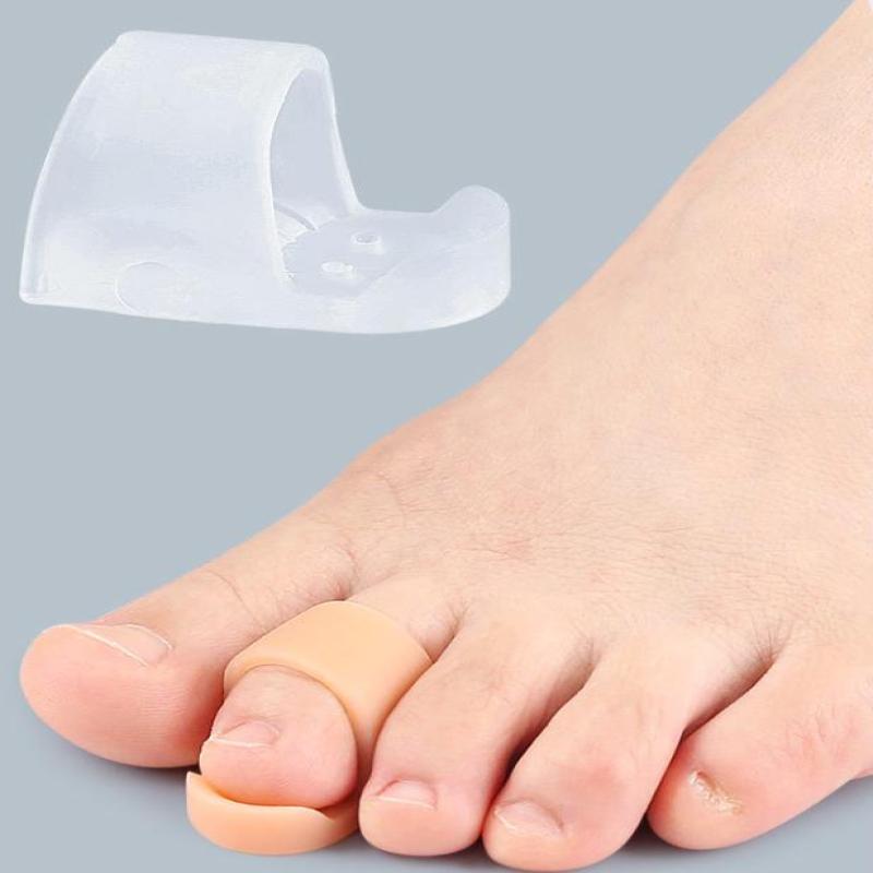 1 Pair Foot Care Relief Pads Feet Care Pedicure Reusable Toe Separator Thumb Corrector Bunion Little Toe Protector Hallux Valgus