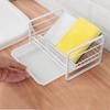 Space Saving Iron Sponge Drainer Draining Sponge Storage Organizer Sink Drain Rack  Bathroom