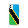 Phone Case – Flag of Tanzania – Compatible iPhone 11 Pro Max – Soft Case – Resistant and Shockproof – Pixelforma