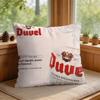 DDuvel Beer Beer Logo Cushion Cover Square Short Plush Pillow Case Living Room Sofa Home Decor Funda X