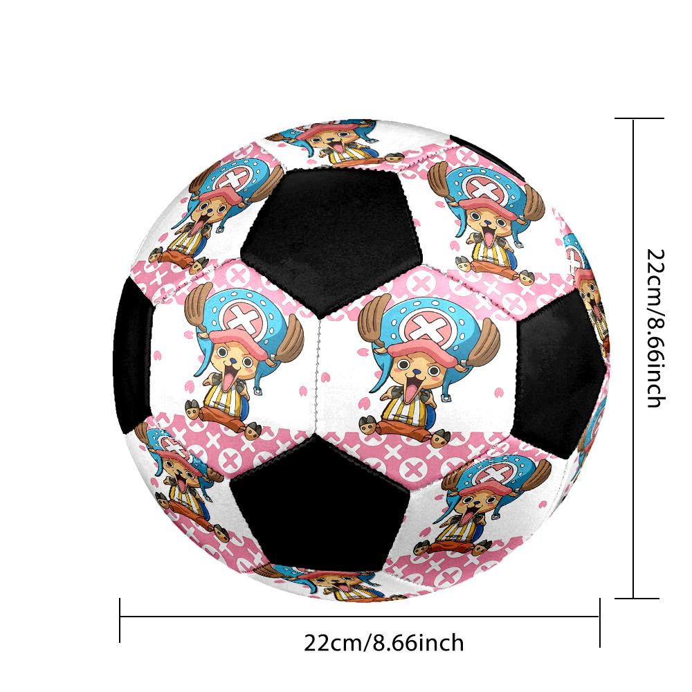 1pc Boa Hancock One Piece Football Soccer Ball Size 5 Indoor Soccer Ball Fashion Colorful Backyard Game -Great For Sports Fans Gift HE55
