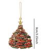 Book Christmas Tree Decoration Creative Home Decoration Stack of Books Pendant for Porch Balcony Bedroom Window Living Room