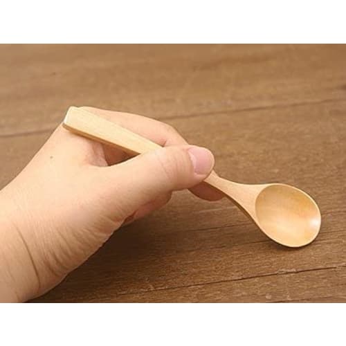 Tableware East (Outlet Included) Comfortable Wooden Spoons, Set of 10, Chawanmushi Spoons