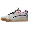 New LiNing CF Cushioning Lightweight Wear Resistant Low Top Skateboard Shoes Men's Gray White Black AGCR289-1