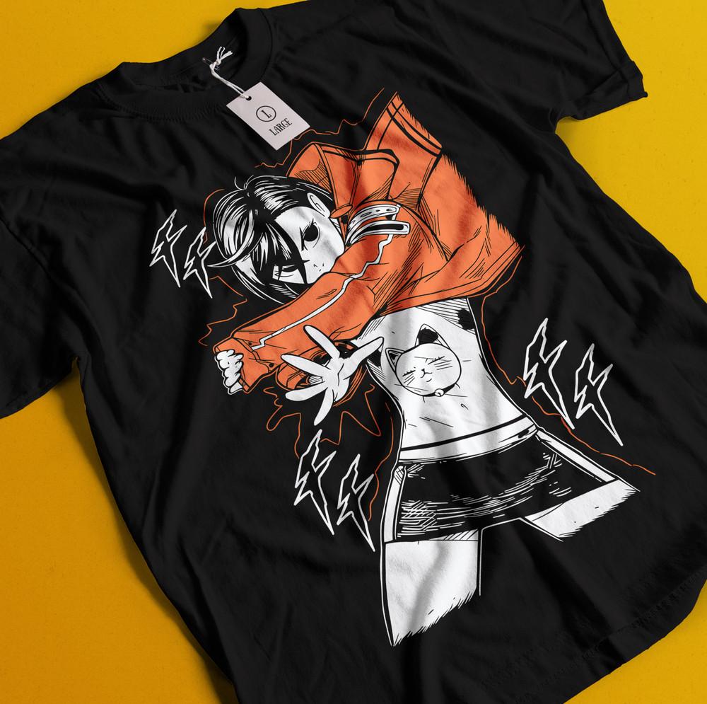 

Футболка Dan Da Dan Футболка Окарун Футболка Момо Аясэ Футболка Кен Футболка Турбо Джин Айра Сэйко 4XL