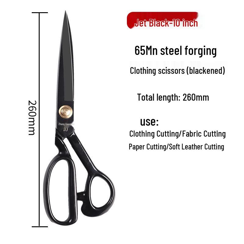 Genuine Zhang Xiaoquan 8/10 Inch Durable Tailor Shears for Fabric Cutting and Sewing