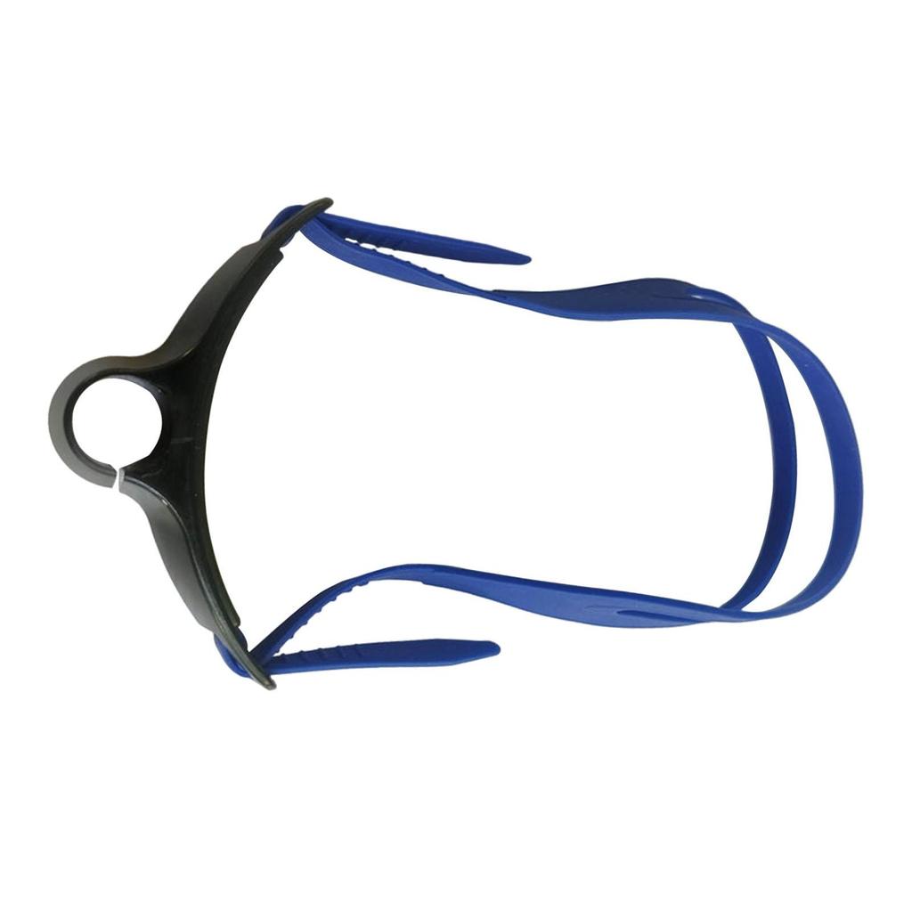 Snorkeling Head Strap for Diving Swim Replacement Silicone Universal Swim Gear Breathing Tube Fixed Accessories Adjustable