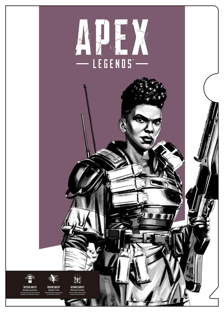 Apex Legends Clear File Set of 3 A Vol.1