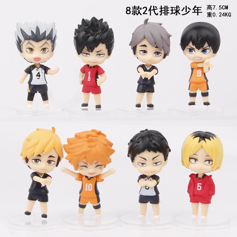 

Haikyuu Милая ПВХ Фигурка Блайнд Бокс Поза Стоя Национального Турнира