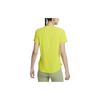 Nike Dri-FIT One Luxe Solid Color Sun Protection Quick-Dry Pullover Short Sleeve T-Shirt Women Tops Cactus-Green DD0619-308