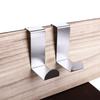 Punch-Free For Kitchen Bathroom Door Rear Organizer Home Clothes Hanger Hook Key Hook Storage Rack