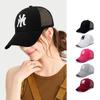 Summer Gauze Baseball Cap with Letter Embroidery Fashion Cap Outdoor Peaked Cap Men and Women Fashion Street Style Sun Hat