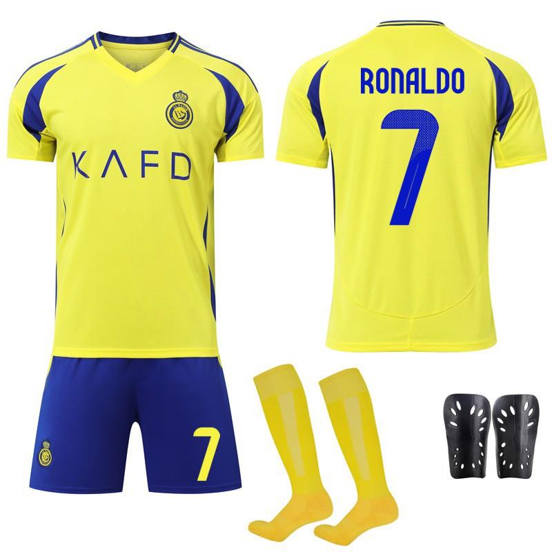 

2024-25 Al-Nassr FC Home No. 7 C Ronaldo 10 Mane Football Suit Saudi Arabia United Shirt #3XL