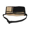 Tool Waist Bag Lightweight Multi Pocket Oxford Cloth Waist Tool Pouch for Garden Climbing Outdoor(Black  Khaki )