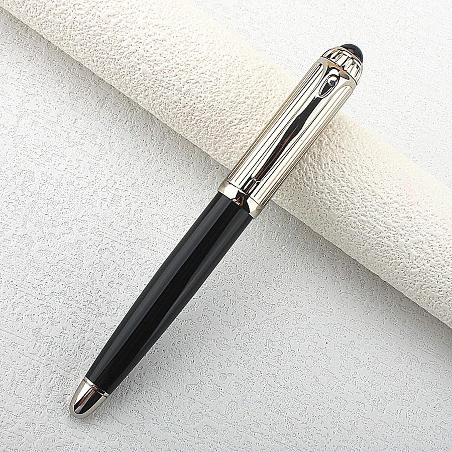 Nouveau Stylo Roller en Métal Luxueux Exquis Avancé Stylo Cadeau pour Business Diplômé Bureau