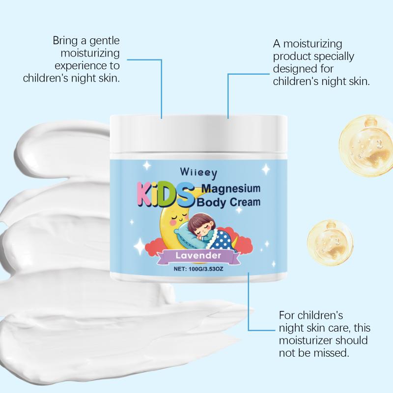 Children Sleep Moisturizing Cream Mild Ingredients Night Care Moisturizing Nourishing Skin Baby Kid Body Cream