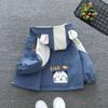 Spring Autumn Green Yellow Thin Style Children Costume Boys Coats Jacket Girls Hooded Coat Kids Outwear Boy Clothing