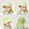 Quick-drying Baby Sun Hat Outdoor Wide Brim Beach Bucket Hat Summer UV Protection Kids Boys Girls Sunscreen Caps