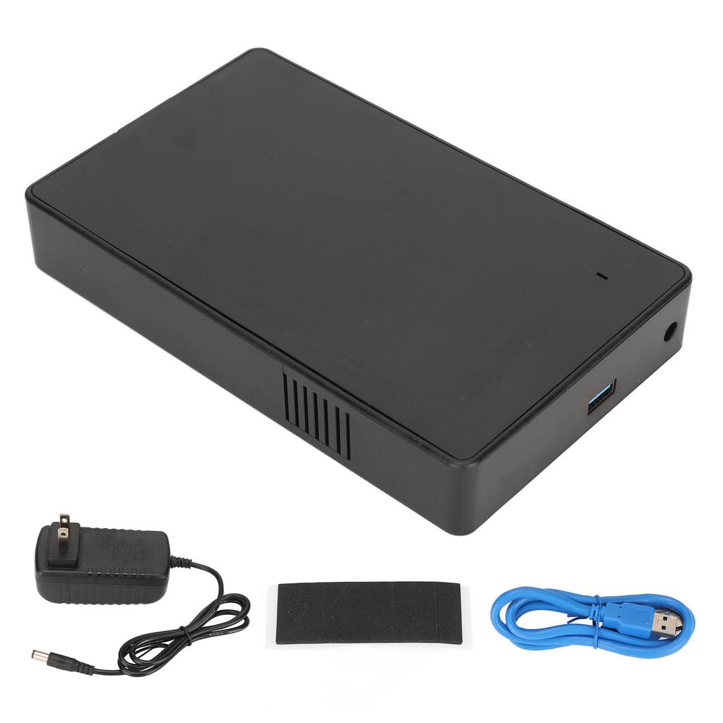 USB3.0 HDD Enclosure 3.5in 2.5in 5Gbps Ultra Thin Lightweight SATA HDD Enclosure Adapter for Desktop Computers for HDD