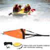 32 Zoll Hochleistungsfähiger Langlebiger PVC Oranger Boots-Schwimmer-Satz Yacht Gummi-Schlauchboot Kajak Kanu Treibanker