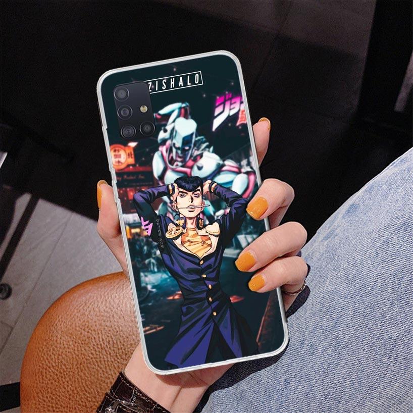 JoJo's Bizarre Adventure Diamond Is Unbreakable Phone Case For Samsung Galaxy A52 A32 A22 A12 A51 A31 A50S A30S A20S A10S Note 2