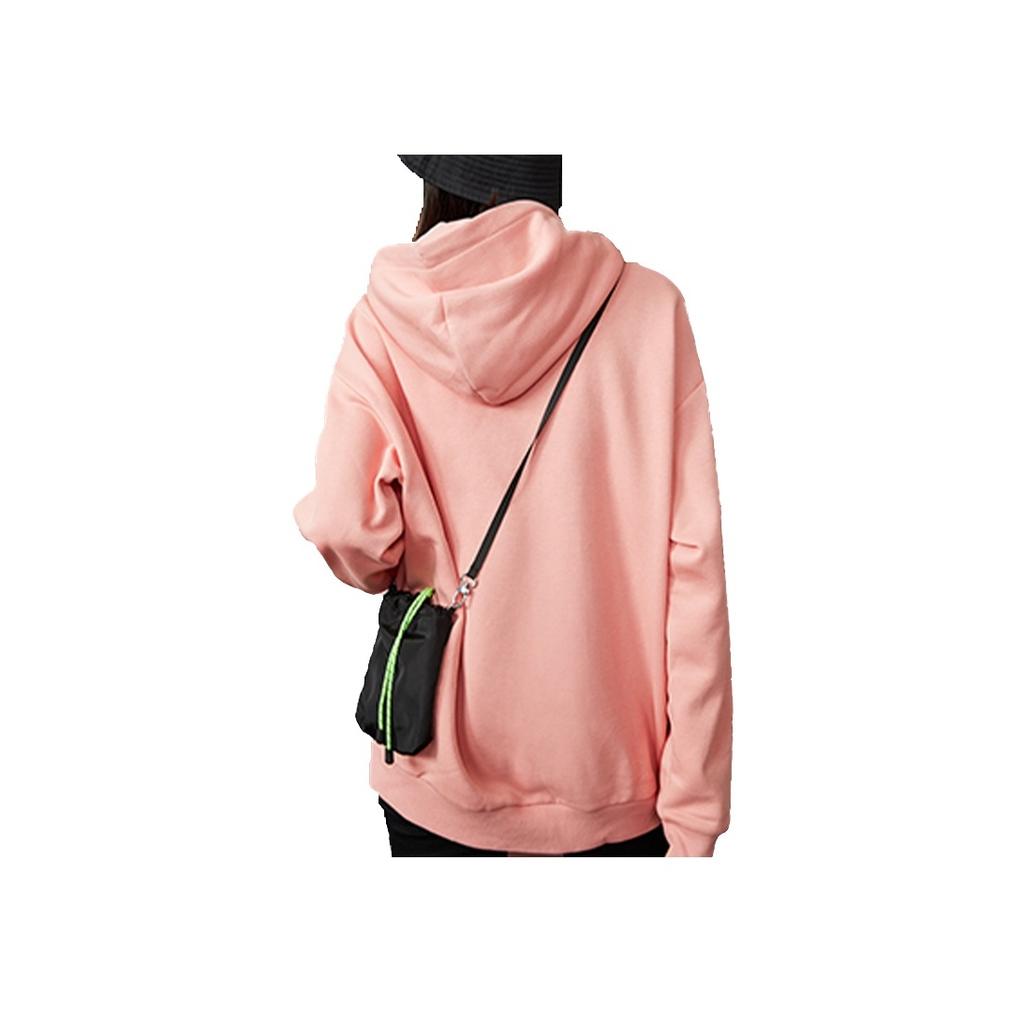 Li Ning Sports Fashion Series Loose Pullover Hoodie Men Hoodies Pink AWDQB38-6