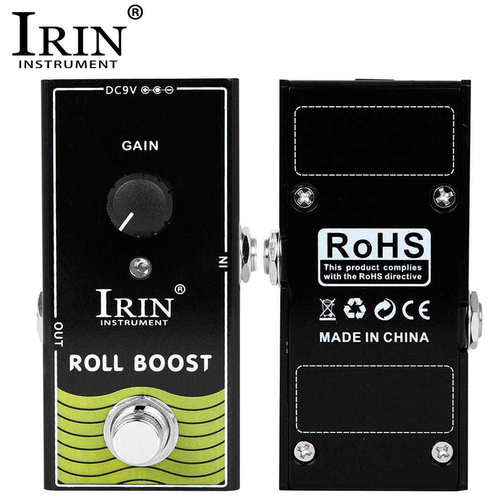 IRIN RF-14 Roll Boost Guitar Pedal Clean and Clear Original Guitar Tone Boost Guitar Effect Pedal True Bypass Guitar Accessories