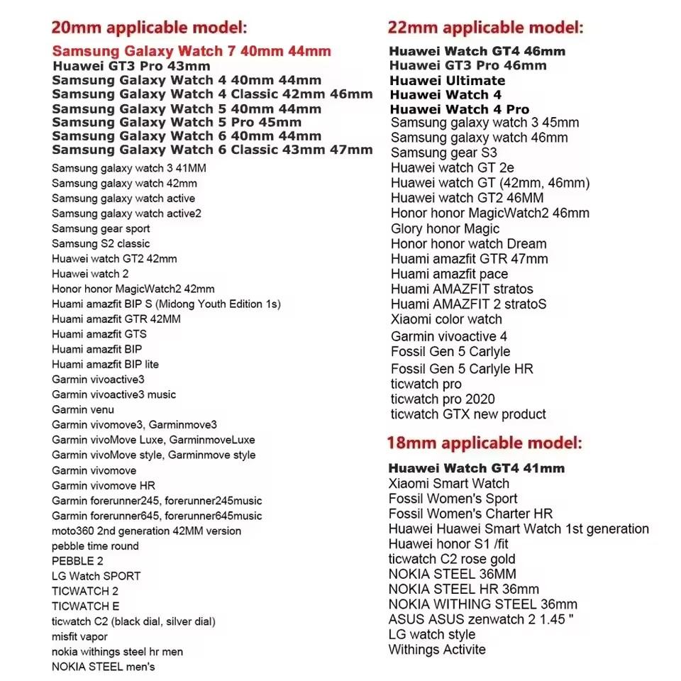 Pulseira de Aço 18mm 20mm 22mm Pulseira de Relógio Pulseira Fitbit/Aço Inoxidável Metal Pulseira de Relógio Liberação Rápida Substituição Para Samsung Garmin Huami Huawei Fossi