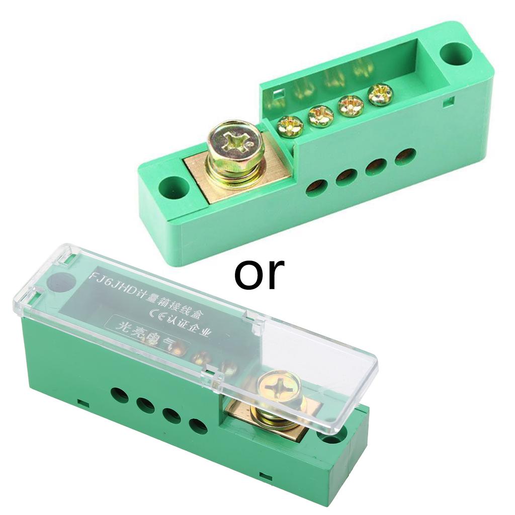 Metering Cabinet Wire Splitter Connector Terminal Block Electrical Junction Box Power Distribution Block Accessories