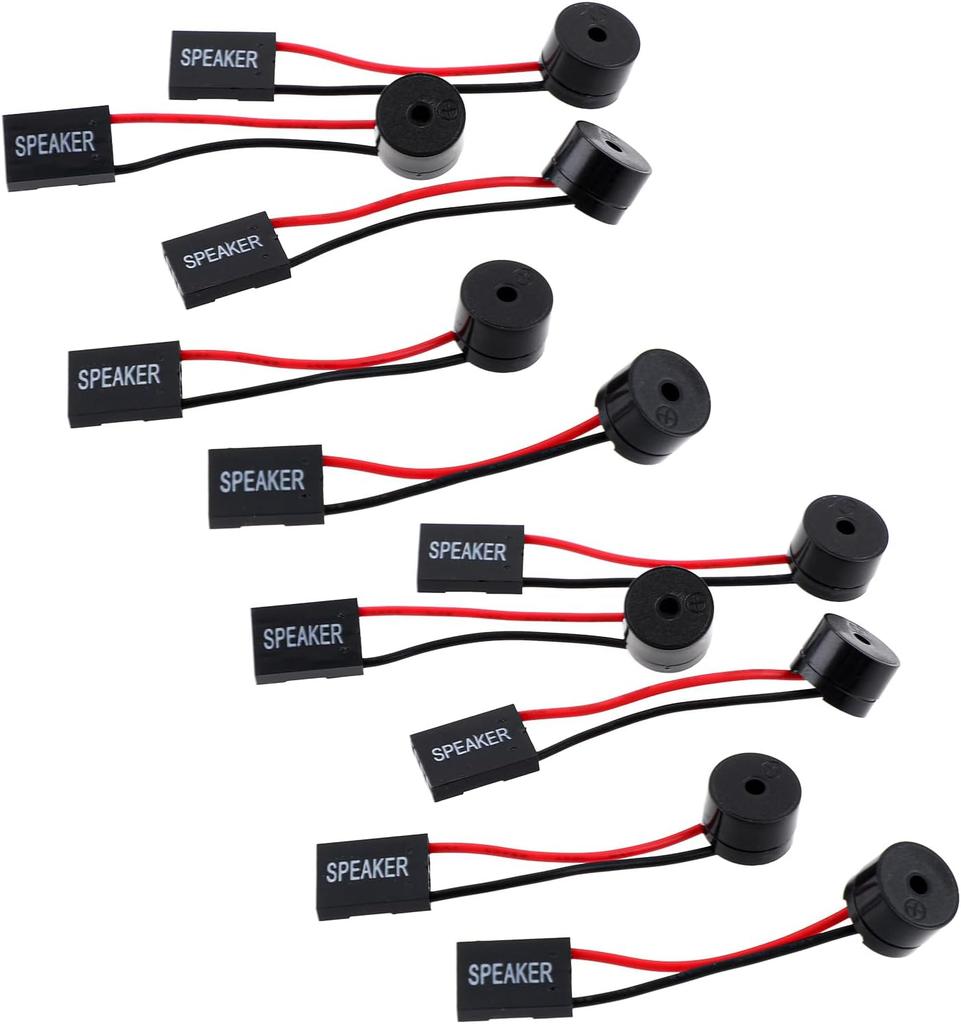 5/10 Pcs PC Motherboard Mini Speaker Computer Case Speakers Computer PC Internal Speaker Buzzer PC Internal Mini Plug Buzzer