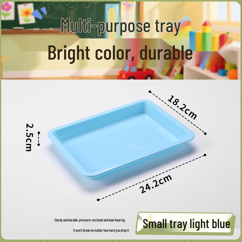 

Многофункциональный пластиковый поднос: Кошачий лоток, Хранение, Рисование и Экспериментальное использование для студентов