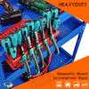 Magnetic Tool Organizer Heavy Duty Metal Organizer Screwdriver Tools Holder Rack For Scissors Carts Pegboard Garage Workbench