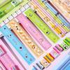 Student Stationery Set Smooth Writing Pencil Eraser Ruler Sharpener Cute Cartoon Complete School Supplies Classroom Back To School Gifts