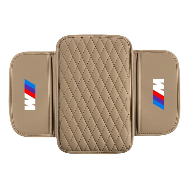 1Pcs Leather Auto Consoles Car Armrest Cushion with Storage Car Styling For BMW M E34 E36 E60 E90 E46 E39 E70 F10 F20 F30 X5 X6 X1 M3 M5 M6 E71 F01