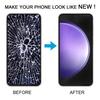 For Samsung Galaxy S23 FE SM-S711B 6.43 inch OLED LCD Screen Digitizer Full Assembly with Frame (Black)