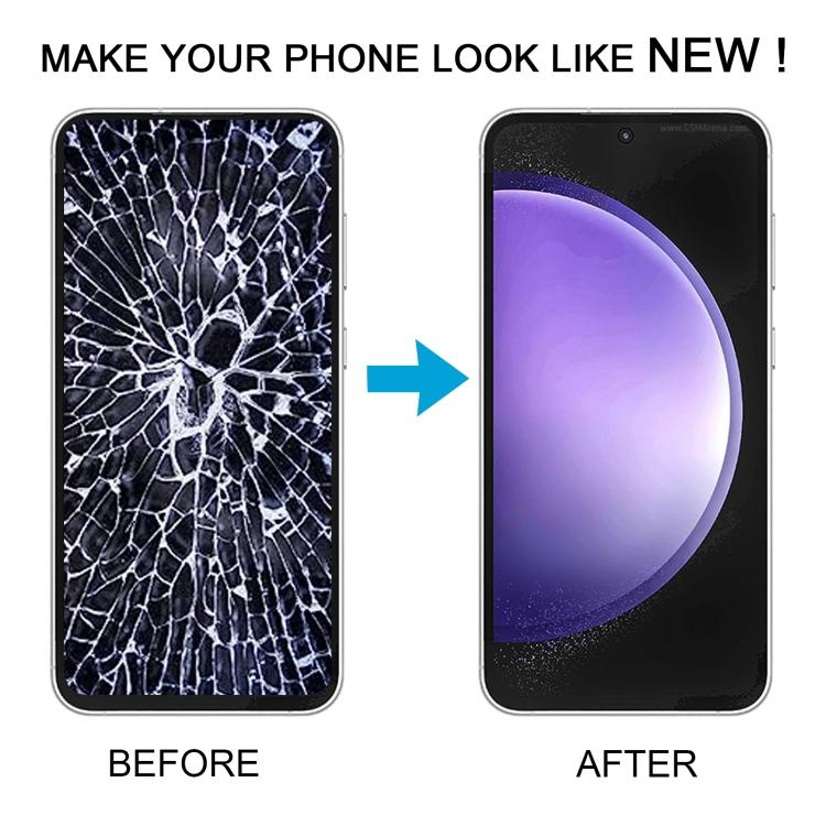 For Samsung Galaxy S23 FE SM-S711B 6.43 inch OLED LCD Screen Digitizer Full Assembly with Frame (Black)