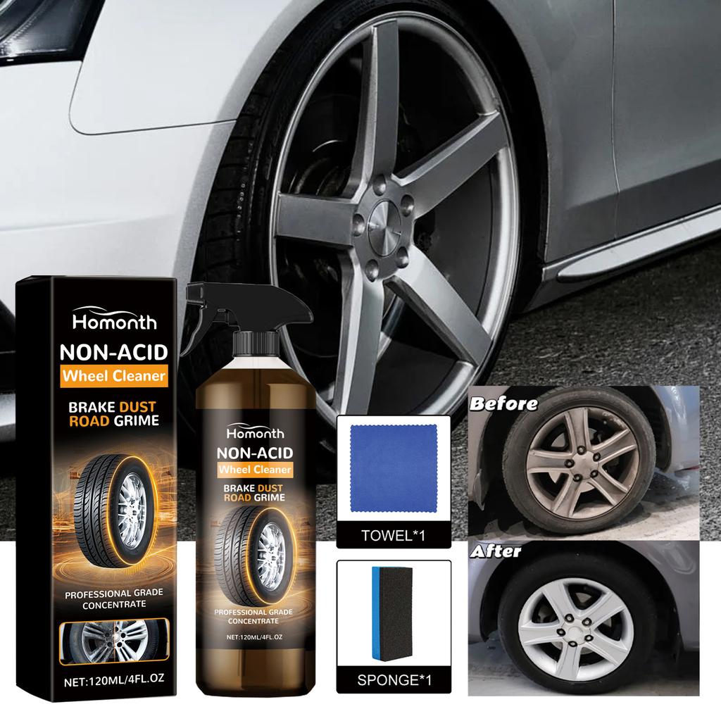120ml Versatile and Powerful Rust Converter Powerful Wheel Cleaner Lasting Protection for Cleaning Wheels Tires