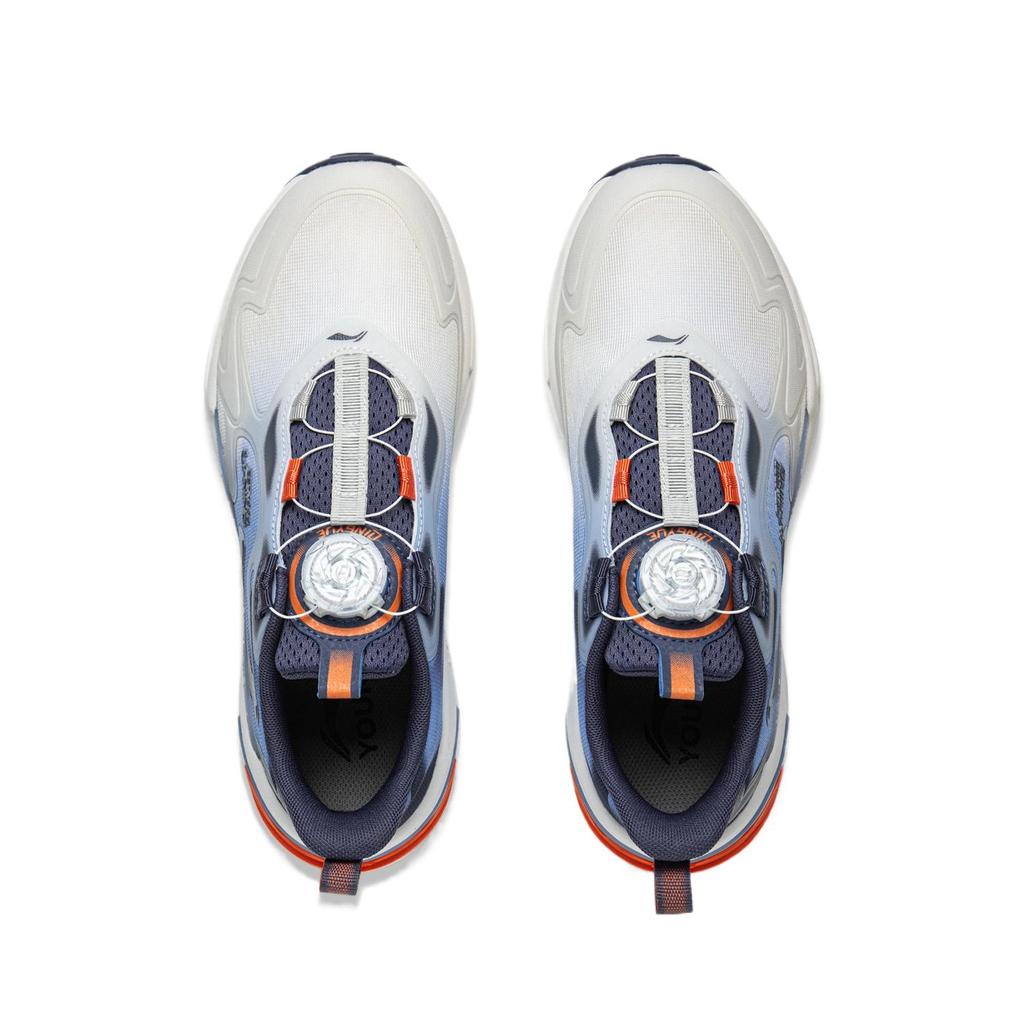 Li Ning Kids Sports Lifestyle Series Dragonfly Comfortable Fashion Skin-Friendly Versatile Shock Absorption Low-Top Casual Shoes YKCV028-7