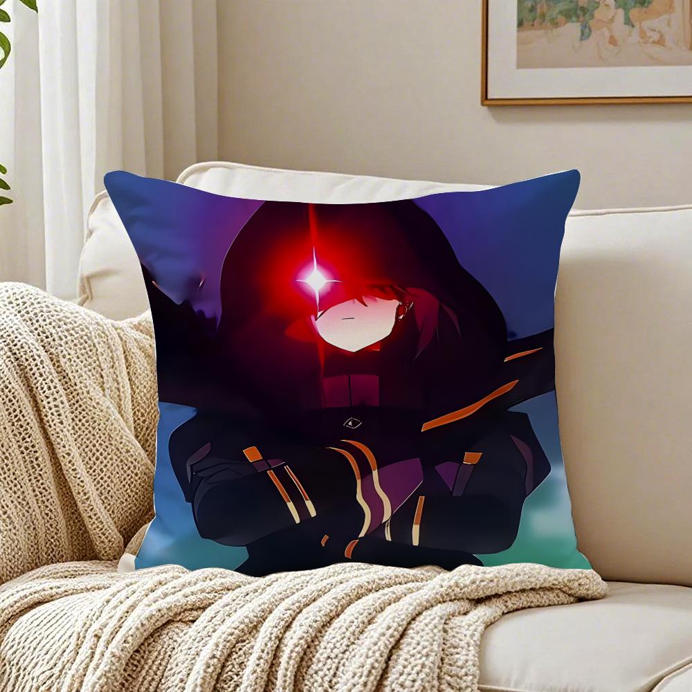 The Eeminence in Shadow Anime Cushion Cover Pillowcase Antidustmite living Room Sofa Decor Cushion Room