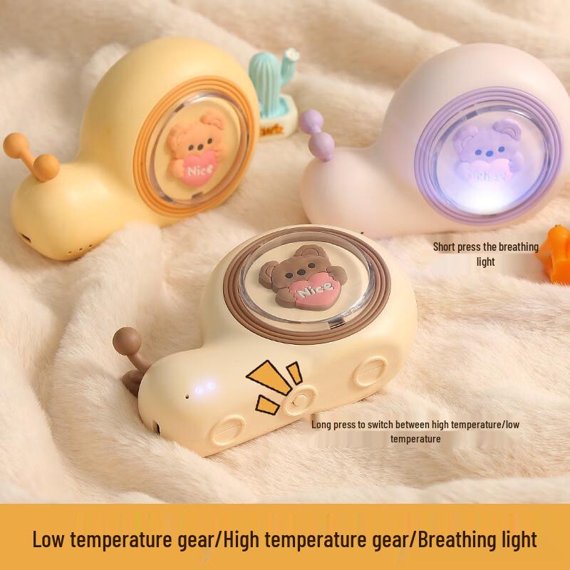 Anvelo Cute Snail Rechargeable Hand Warmer