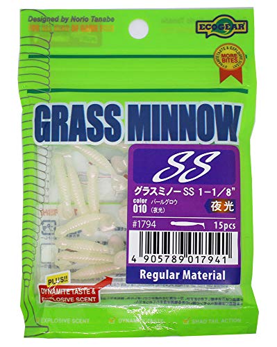 

Ecogear 1-1/8 Glass Minnow SS Lures #010 1794