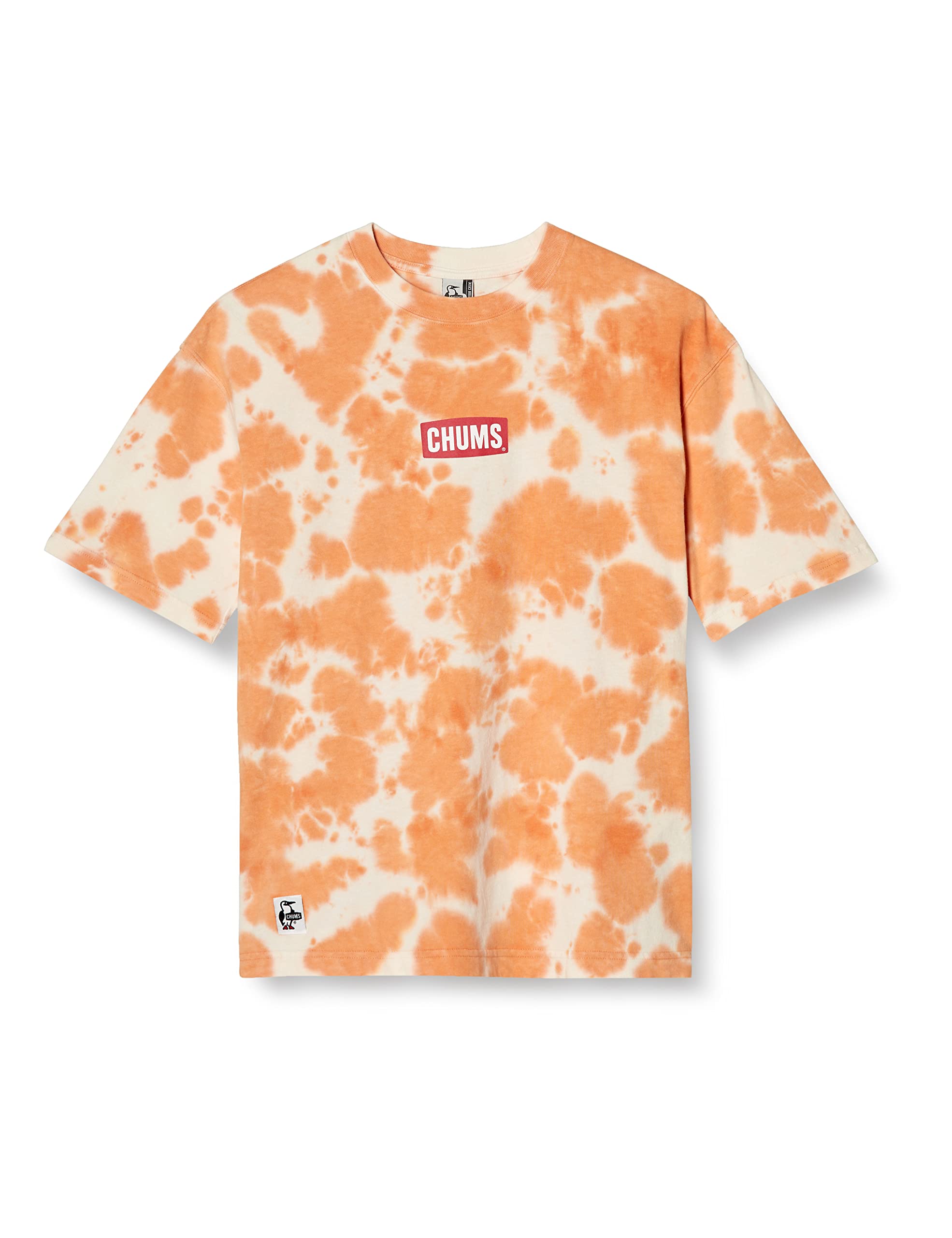

Oversized Mini Logo Orange M [Chums] T-Shirt T-Shirt Men s Tie-Dye