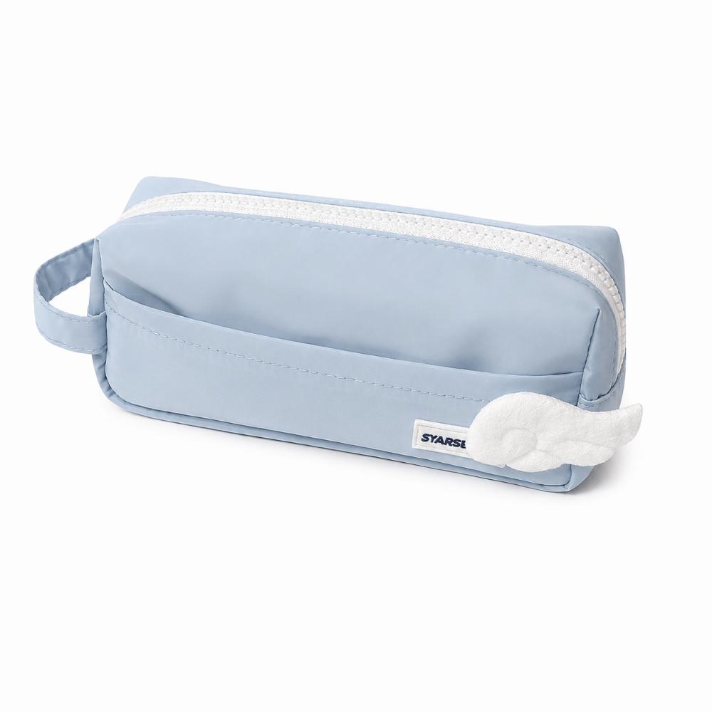 Large Capacity Pencil Pouch Handheld Stationery Bag Multi-functional Pencil Case  Students