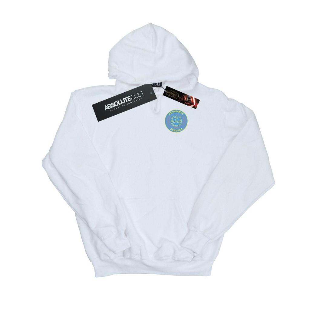 Star Wars: The Rise of Skywalker Mens Resistance Forever Breast Print Hoodie