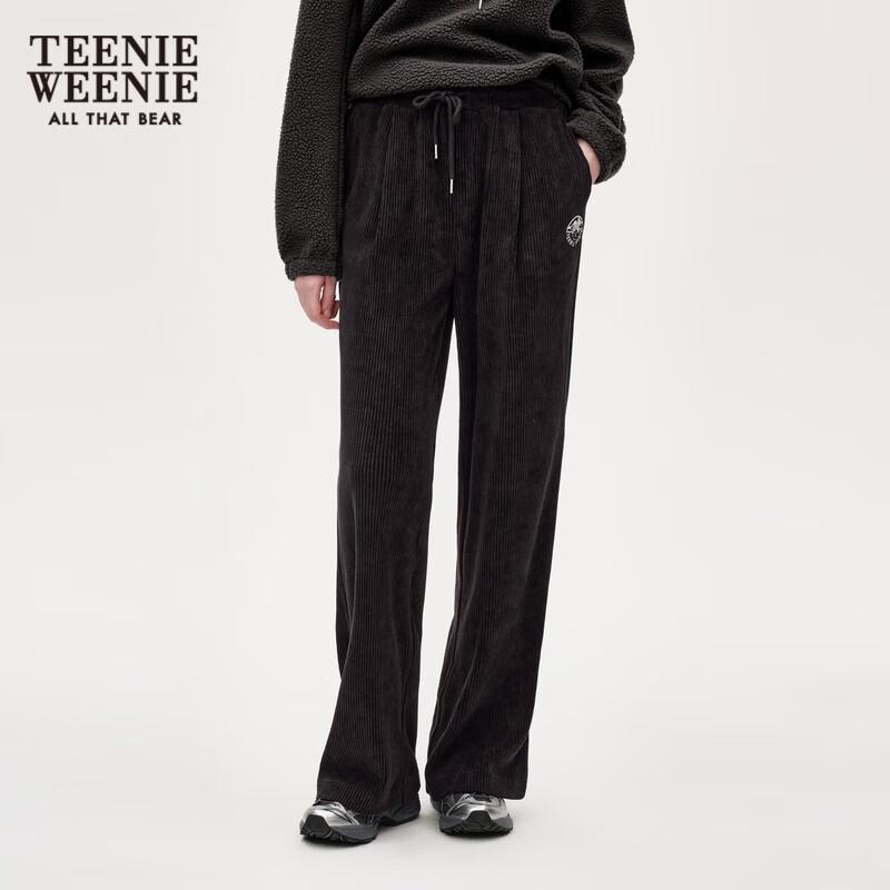 

Teenie Weenie Women s Chenille Loose Straight-Leg Casual Pants S